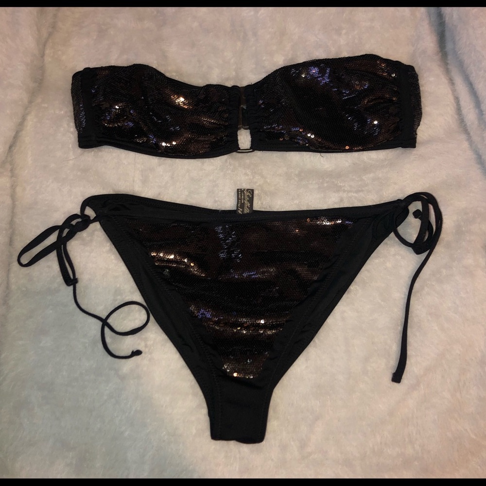 All Saints Sequins Bikini size14 bottom/12 top